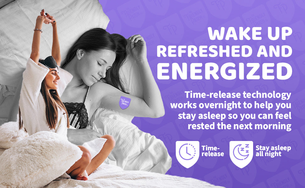 Snooze Patches, Snooze with Melatonin, Ashwagandha, and Valerian