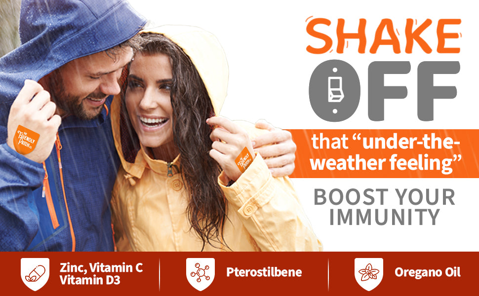 Shake off that under the weather felling boost your immunity, zinc vitamin c and vitamin d3 pterostilbene oregano oil