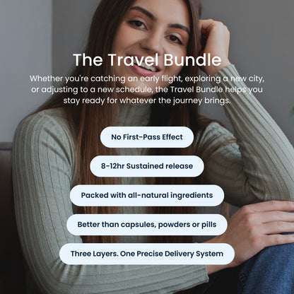 The Travel Bundle - Stress, Energy, Sleep, Recovery and Immune support