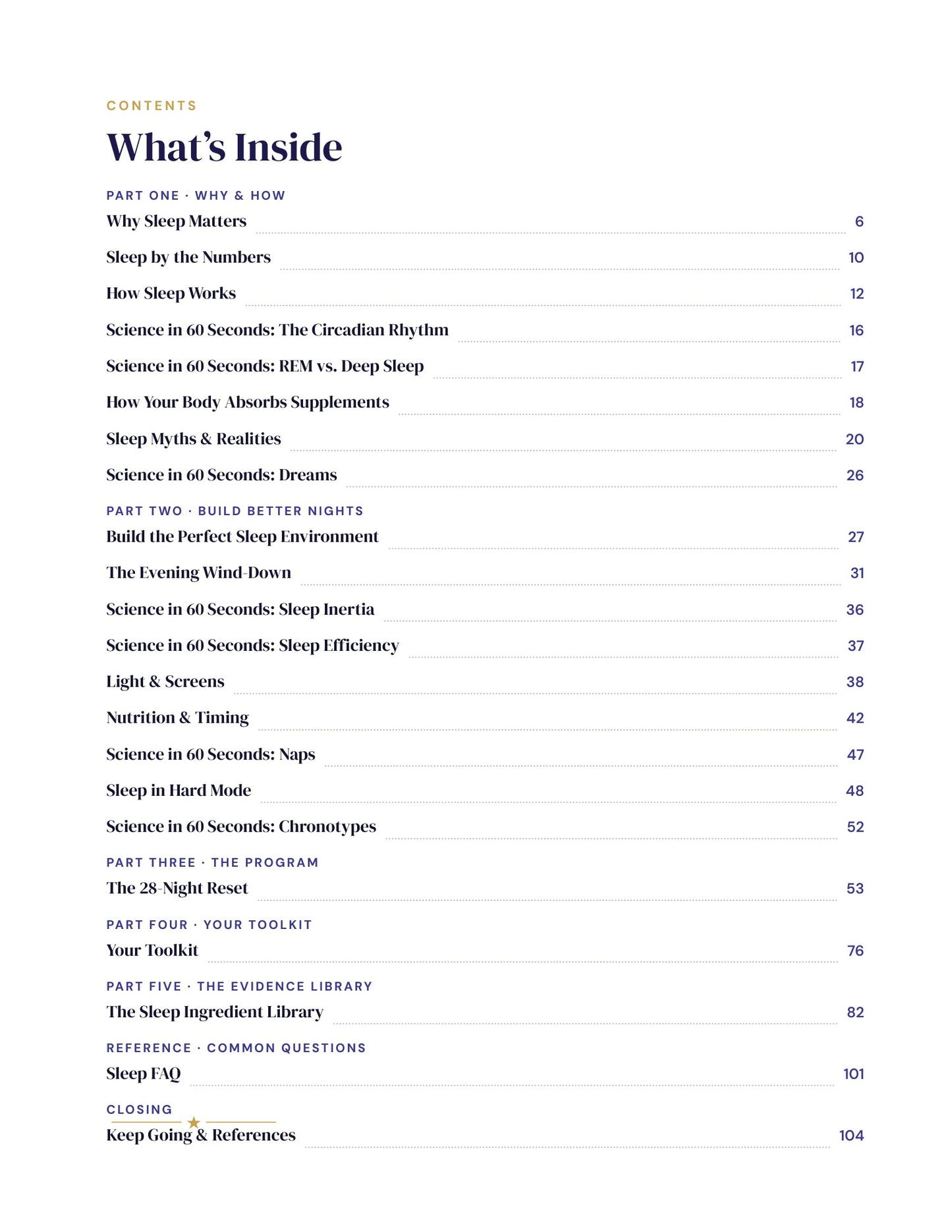 The Sleep Guide — Master Your Nights | Sleep Better Naturally