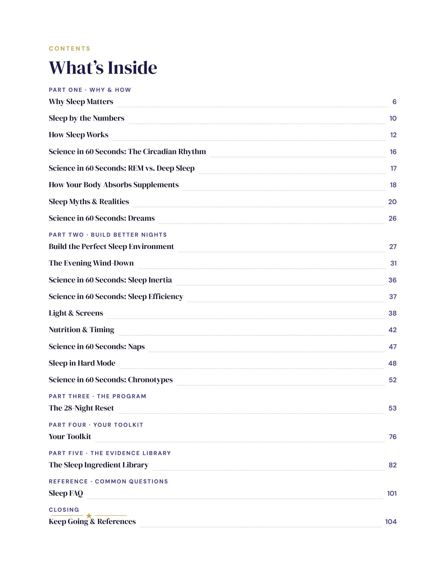 The Sleep Guide — Master Your Nights | Sleep Better Naturally